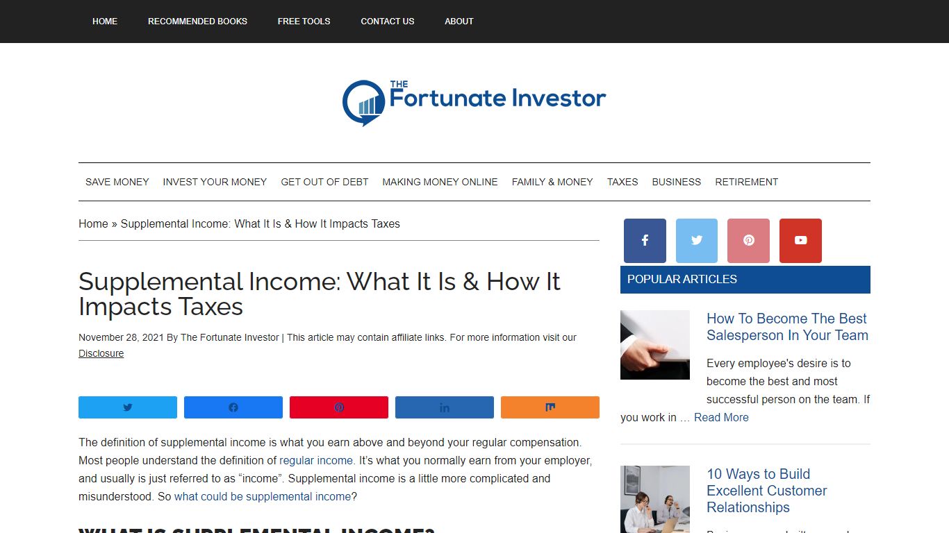 Supplemental Income: What It Is & How It Impacts Taxes